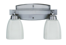 Craftmade 14715BNK2 - Bridwell 2 Light Vanity in Brushed Polished Nickel