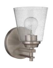 Craftmade 19606BNK1 - Drake 1 Light Wall Sconce in Brushed Polished Nickel
