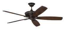 Craftmade SNT60ESP5 - 60" Santori Indoor/Outdoor (Damp) in Espresso w/ Walnut Blades