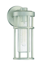 Craftmade ZA4204-SA - Encompass 1 Light Small Outdoor Wall Lantern in Satin Aluminum