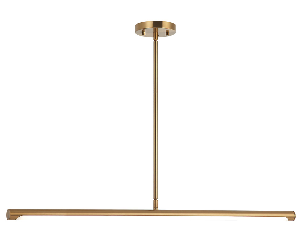 Novelle Aged Gold Brass Pendant