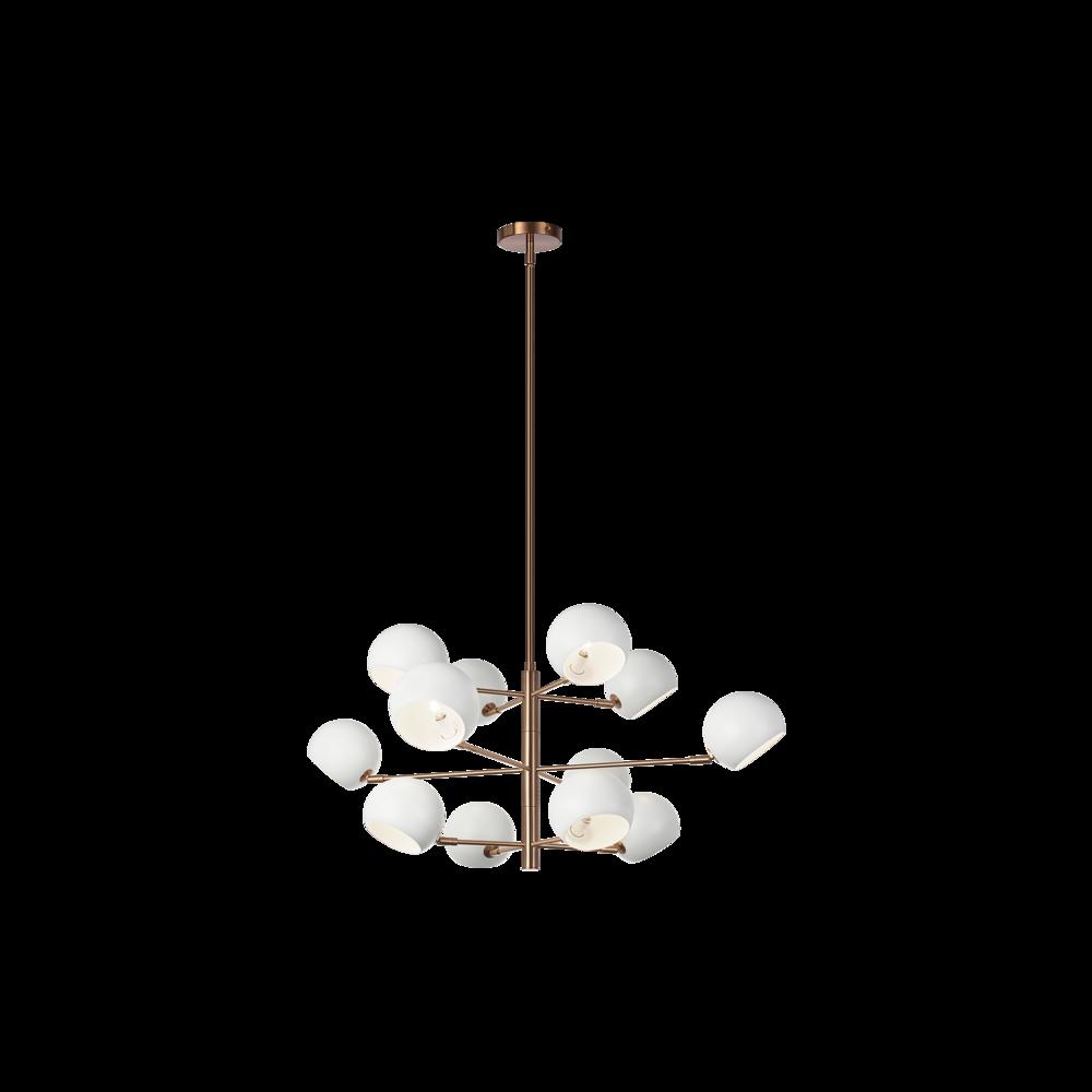 Orb Matte White Pendant