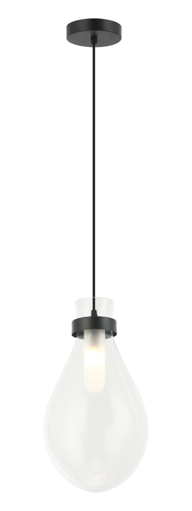 Seranna Matte Black Pendant