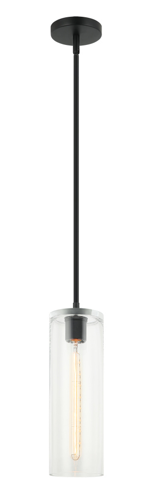Lincoln Matte Black Pendant