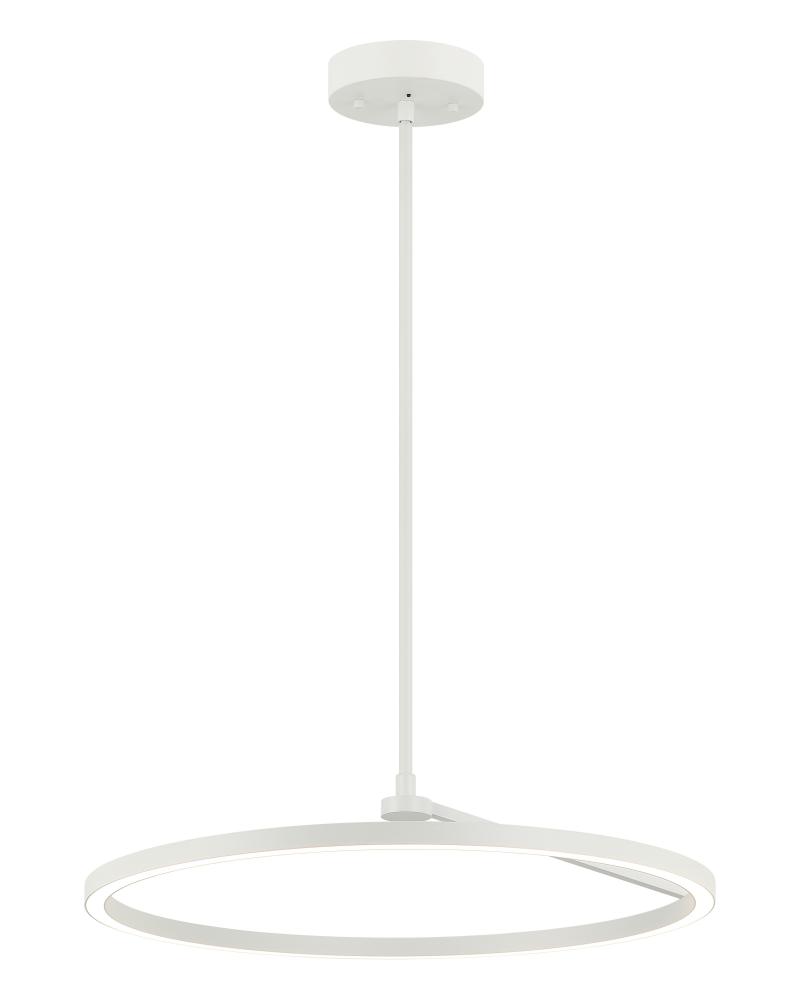 The Trundle White Pendant