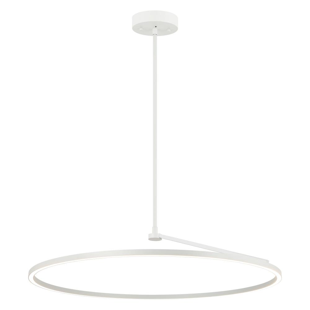 The Trundle White Pendant