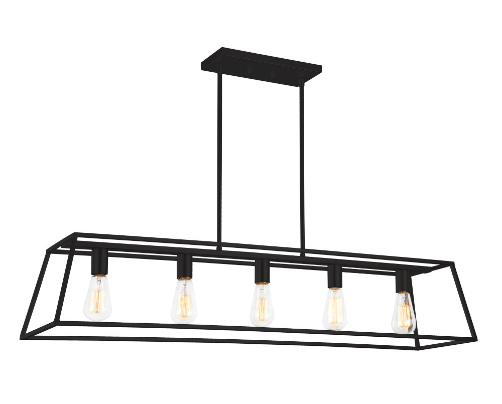 Candor Rusty Black Chandelier