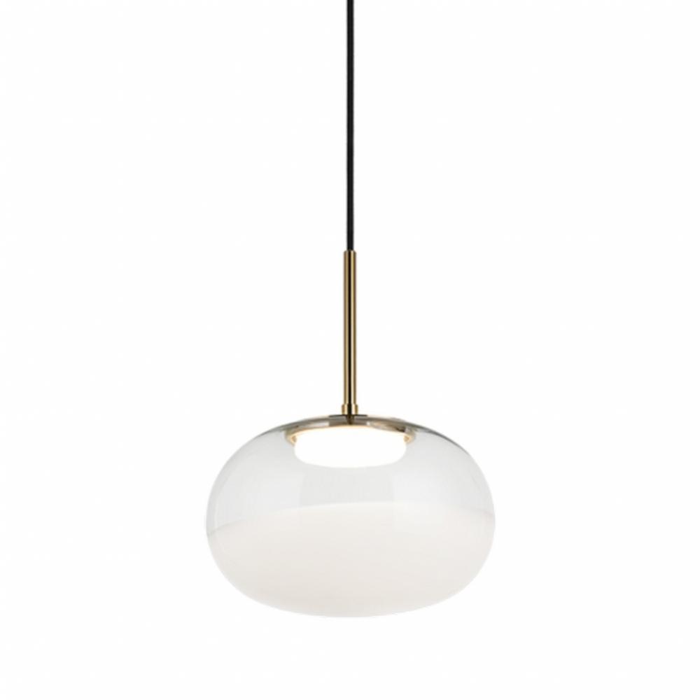 Jayce Aged Gold Brass Pendant