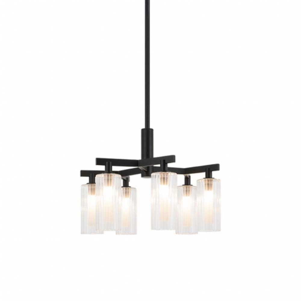 Kristof Black Chandelier