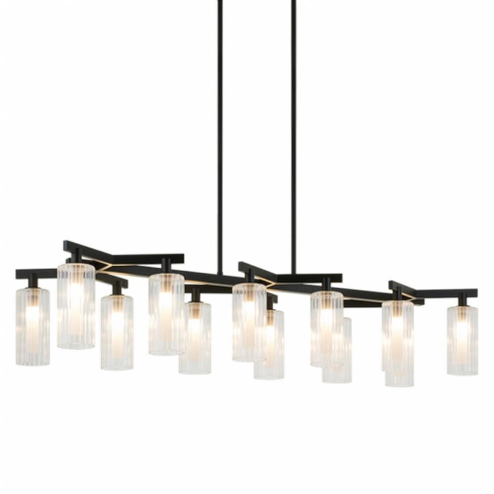 Kristof Black Chandelier