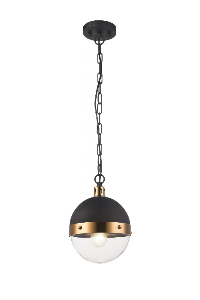 Torino Aged Gold Brass Pendant