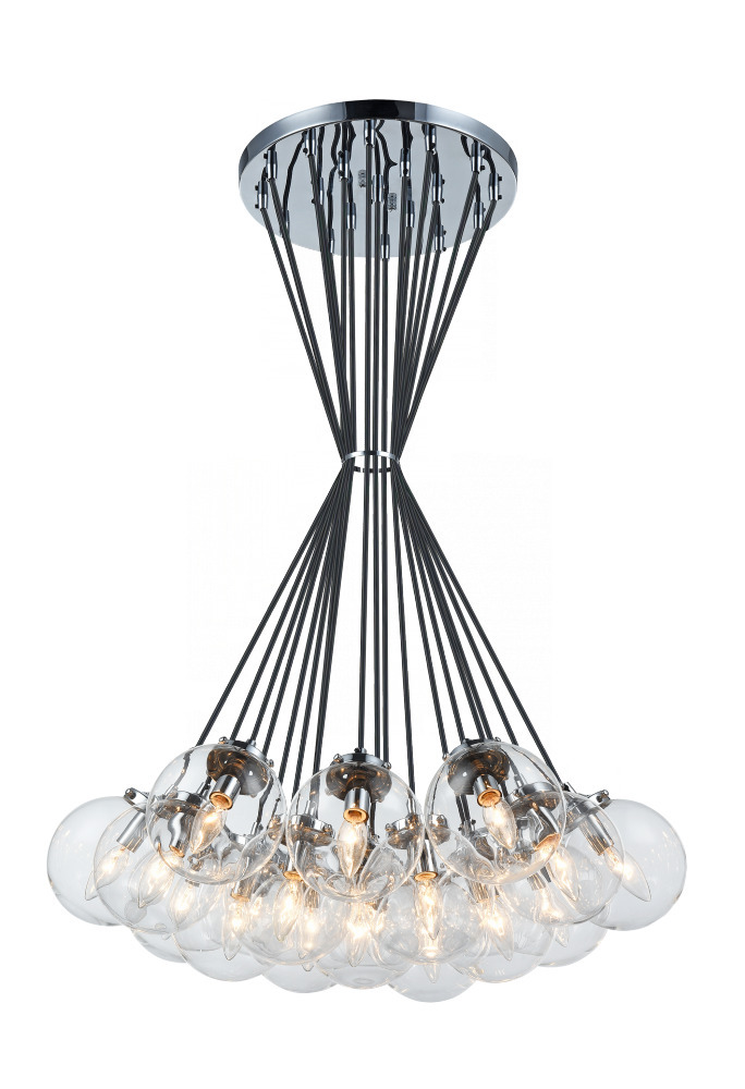 The Bougie Chrome Chandelier