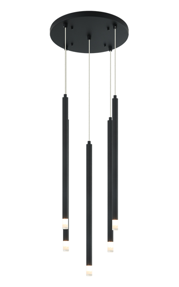Reigndrop Matte Black Pendant