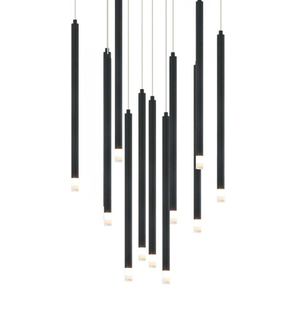 Reigndrop Matte Black Pendant