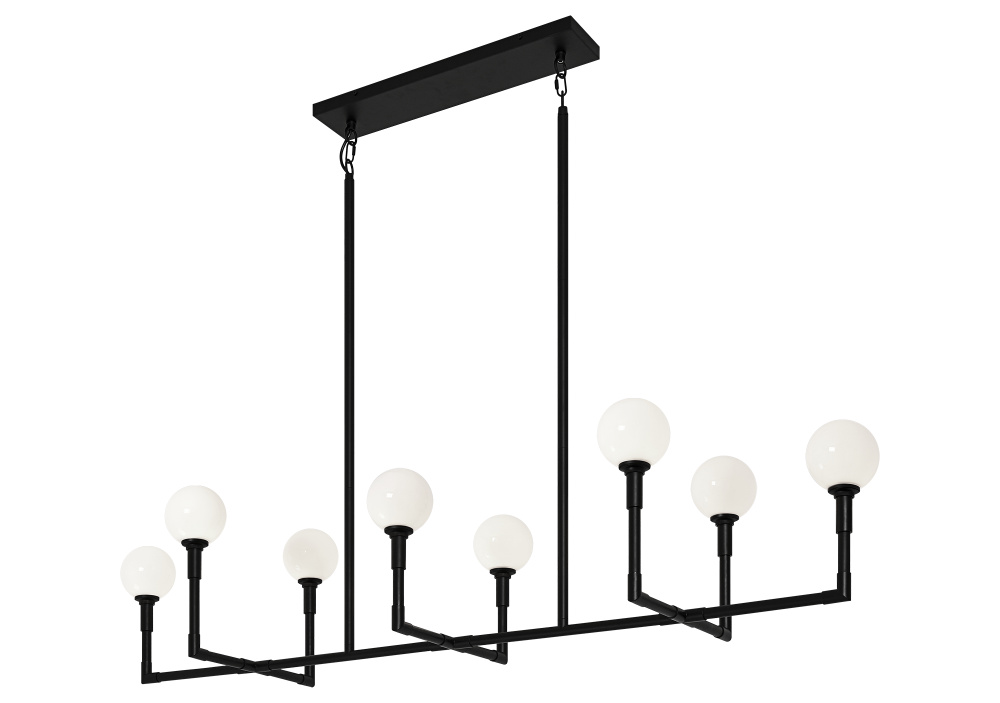Candlestix Black Chandelier