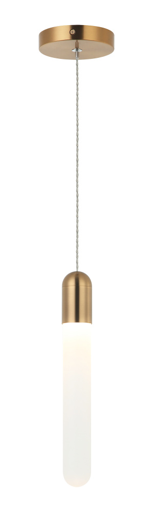 Aydin Aged Gold Brass Pendant