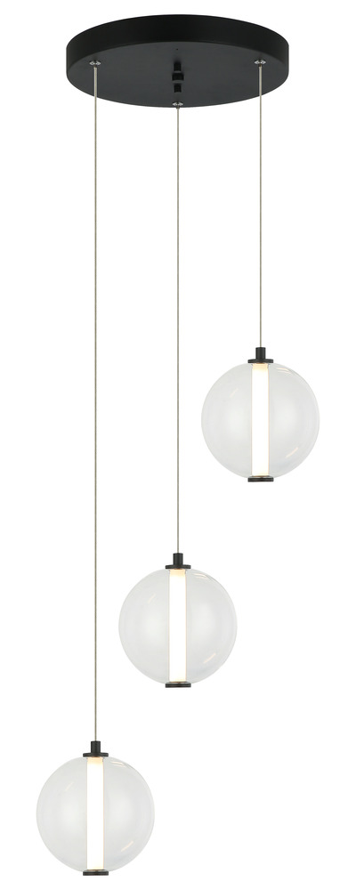 Belange Matte Black Pendant