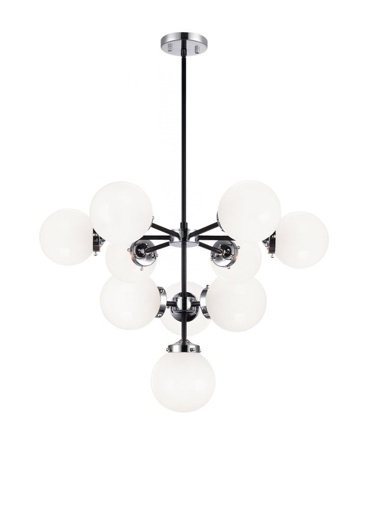 Maru Chrome Chandelier