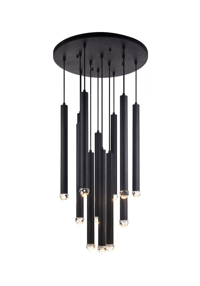 Reign Matte Black Pendant