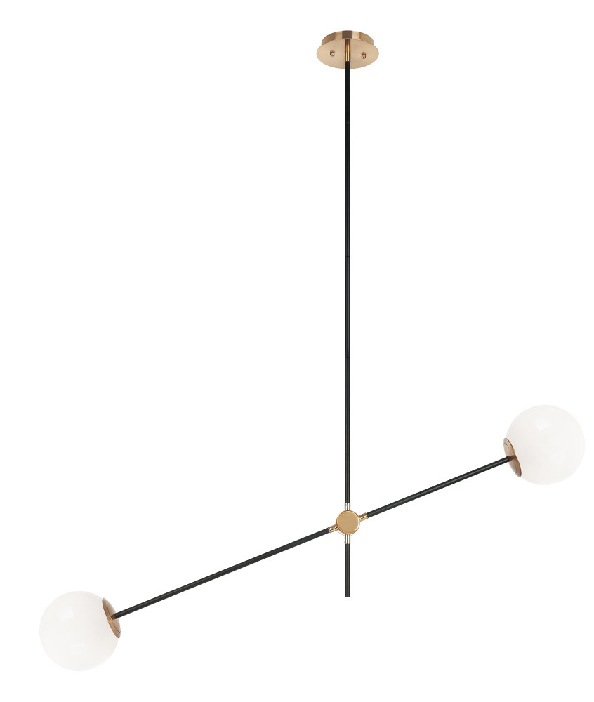 Cosmic Aged Gold Brass Pendant