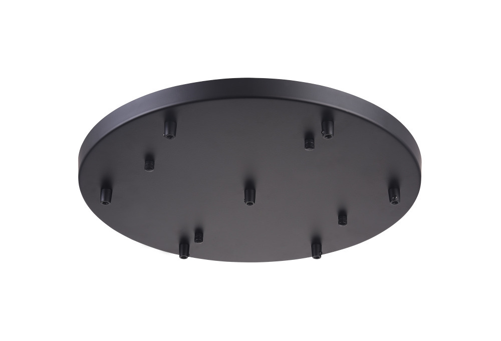 Multi Ceiling Canopy (Line Voltage) Black Canopy