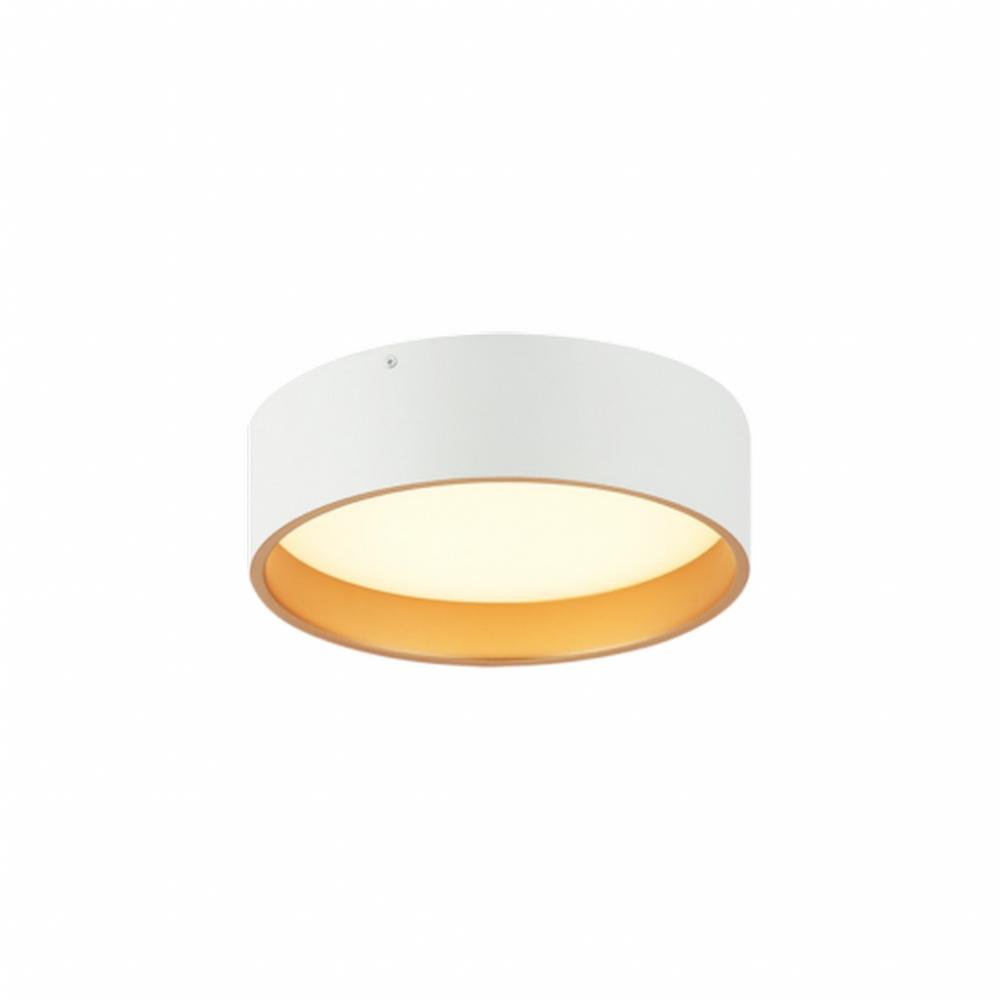 Novalee Matte White Flush Mounts