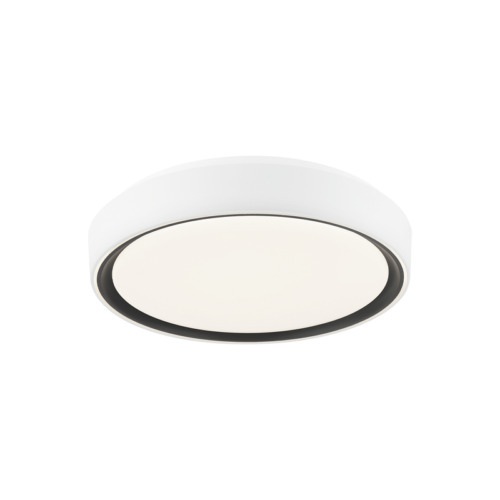Alamus Aged Gold Brass + White Ceiling Mount