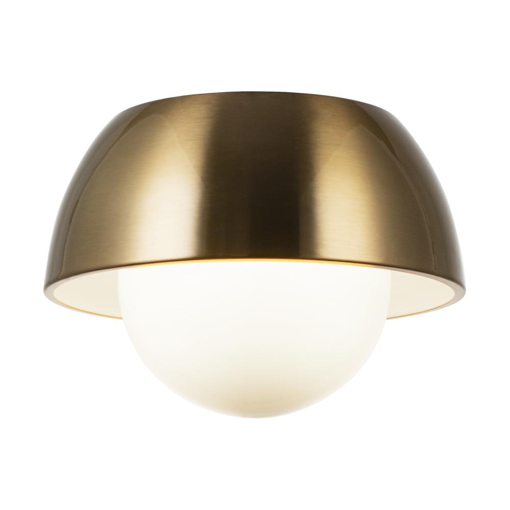 Watson Aged Gold Brass Wall Sconce