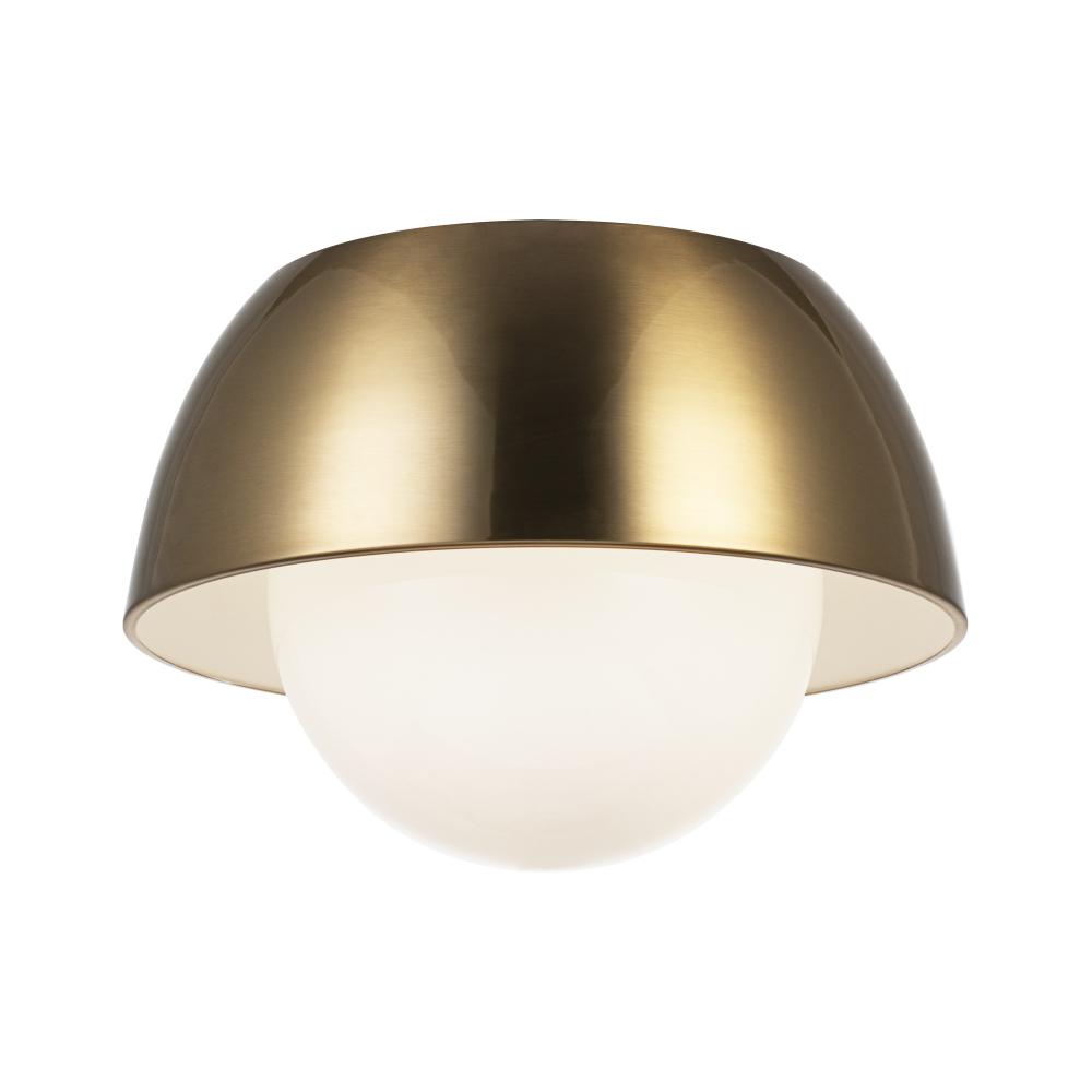 Watson Aged Gold Brass Wall Sconce