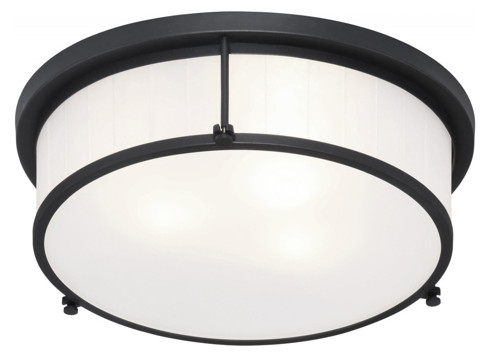 Caisse Claire Matte Black Ceiling Mount
