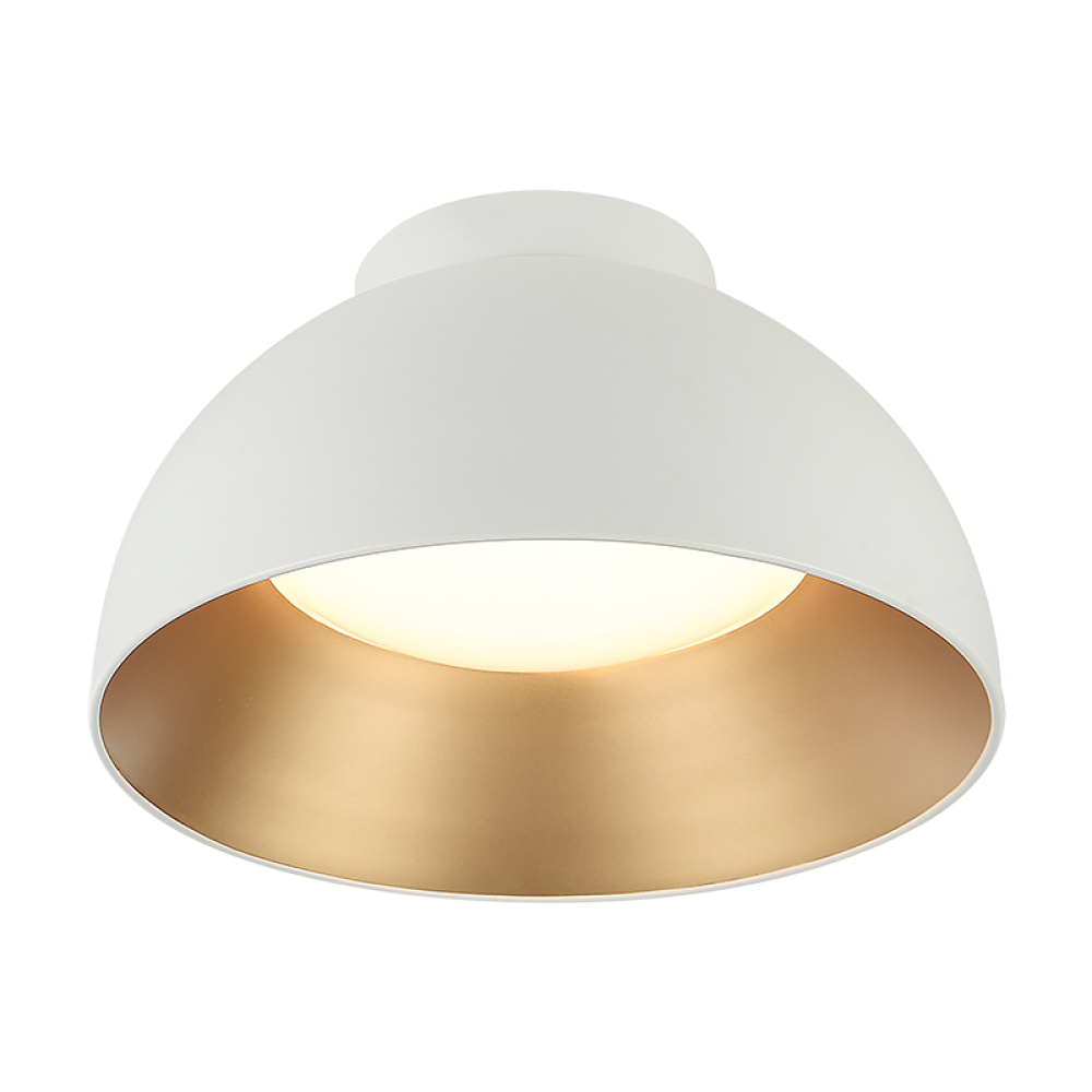 Zenith Matte White Flush Mounts