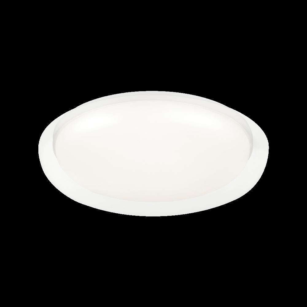 Aurora Matte White Flush Mounts