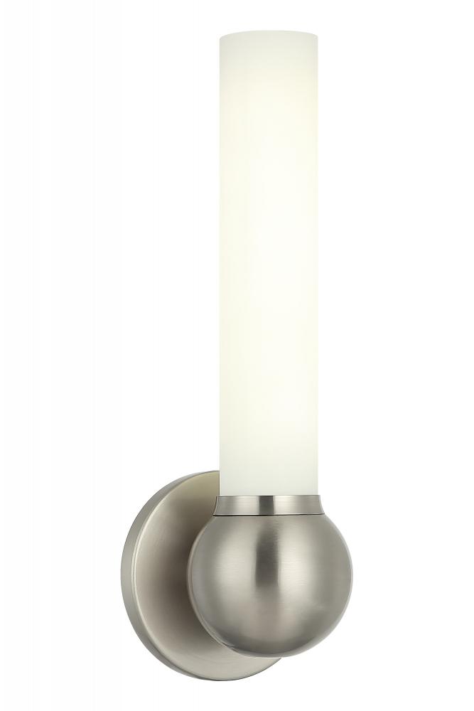 Pierce Brushed Nickel Wall Sconce