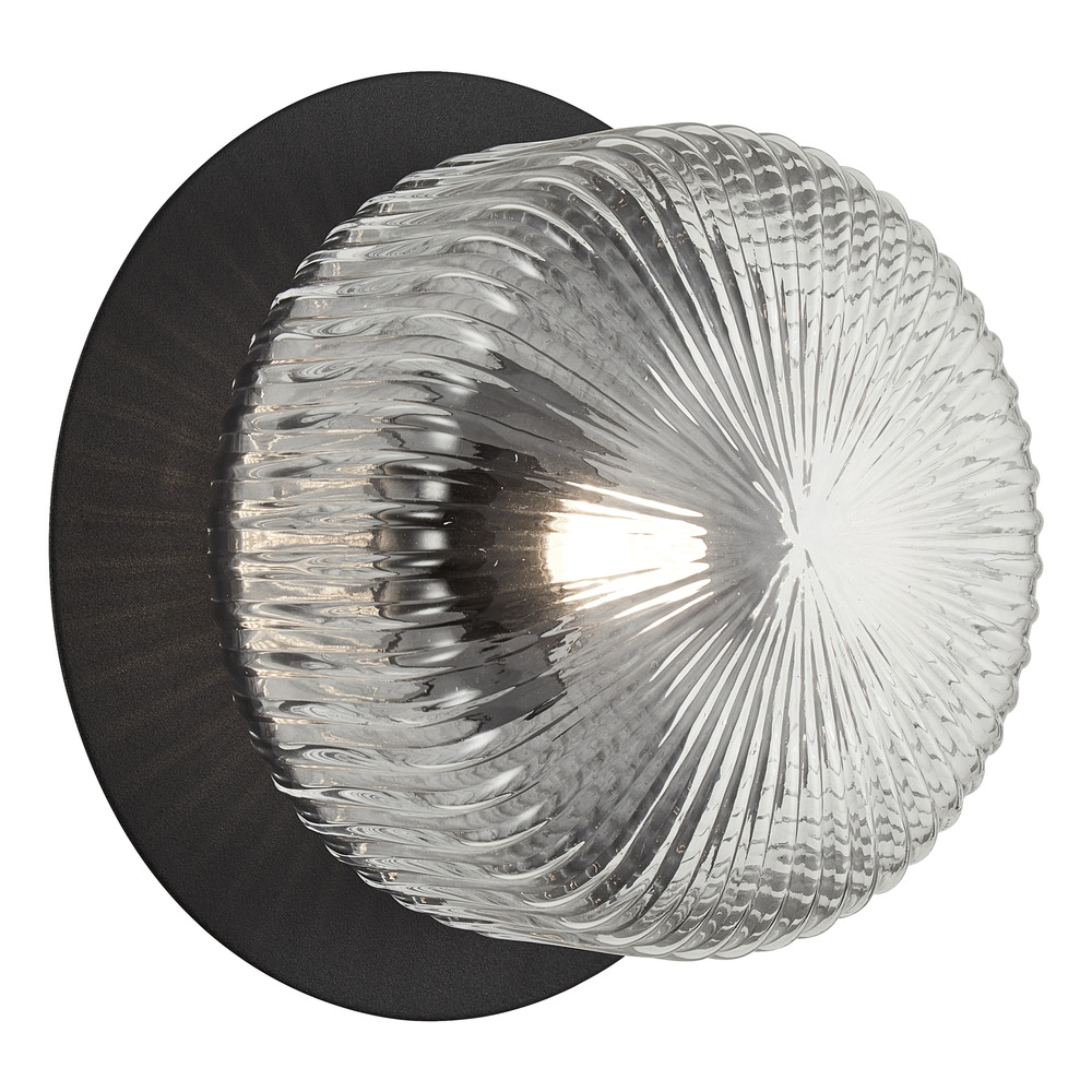 Knobbel Matte Black Wall Sconce