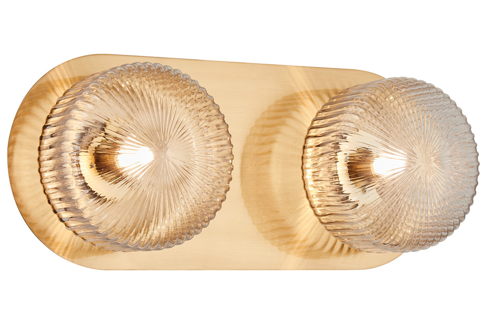 Knobbel Aged Gold Brass Wall Sconce