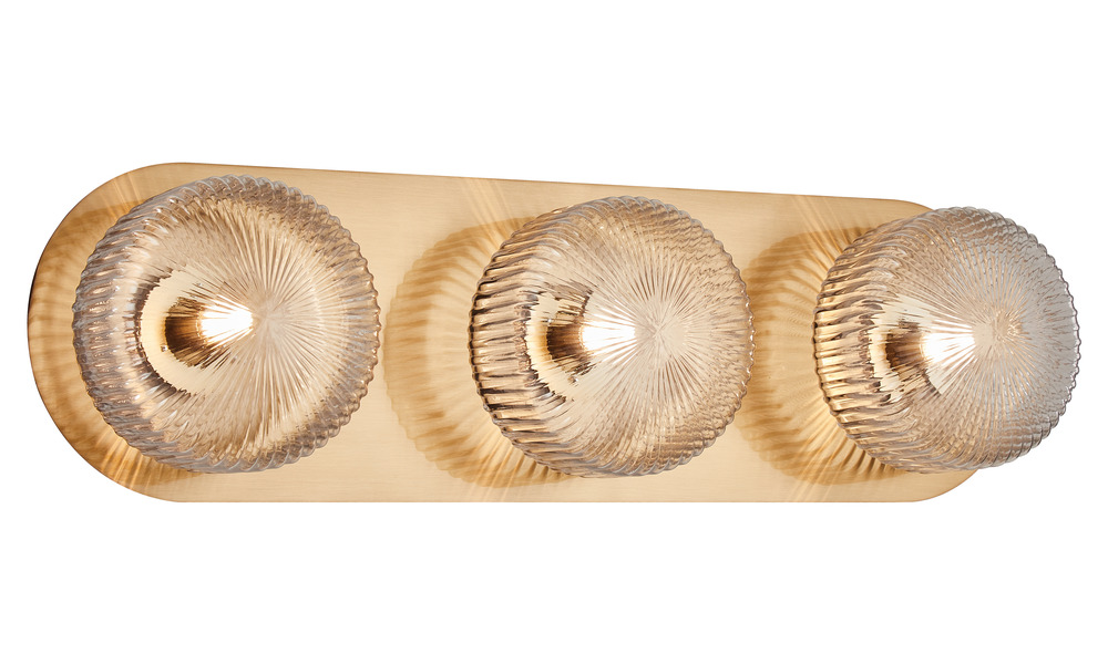 Knobbel Aged Gold Brass Wall Sconce