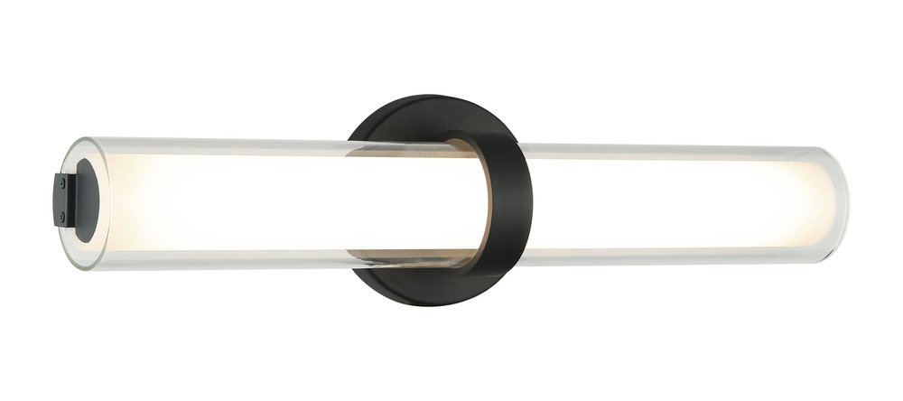 Satchie Matte Black Wall Sconce