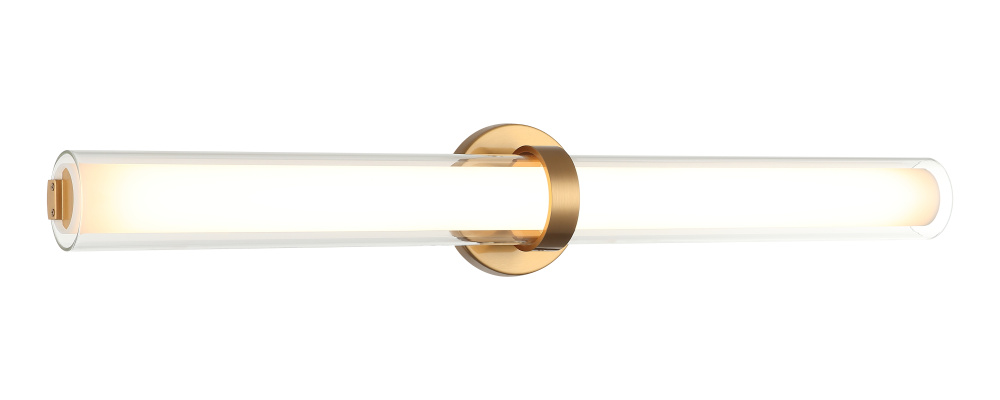 Satchie Aged Gold Brass Wall Sconce