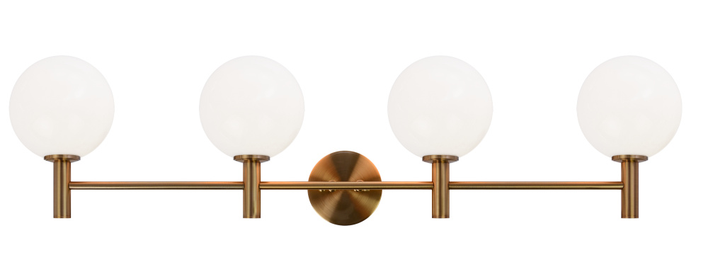 Cosmo Aged Gold Brass Wall Sconce