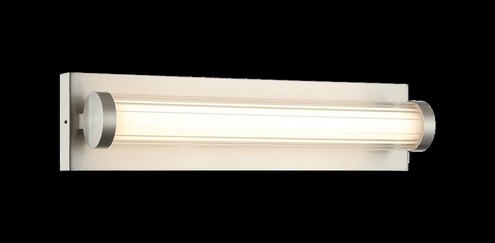 Athena Brushed Nickel Wall Sconce
