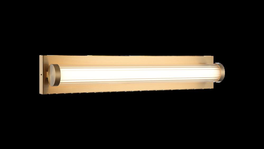 Athena Aged Gold Brass Wall Sconce
