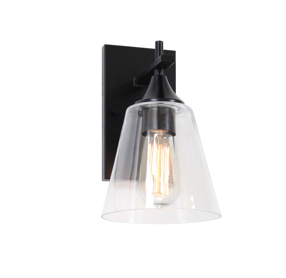 Hollis Black Wall Sconce