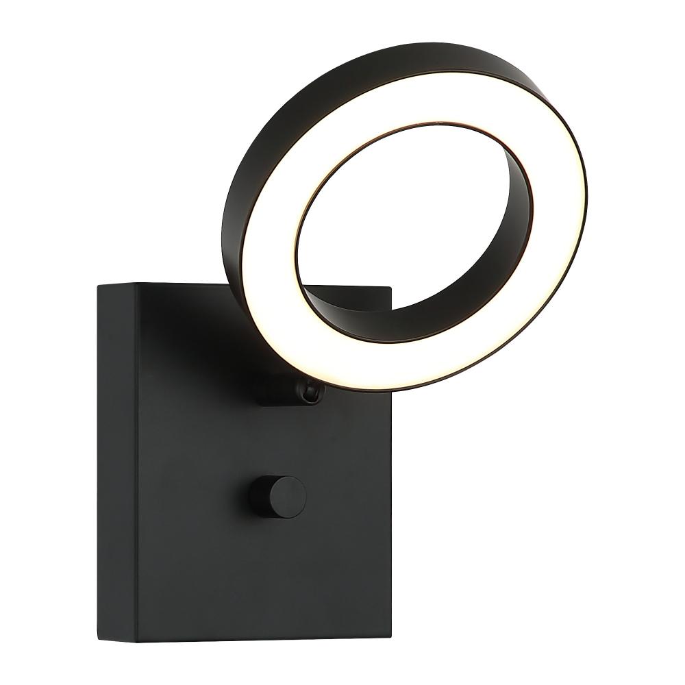 Realm Black Wall Sconce