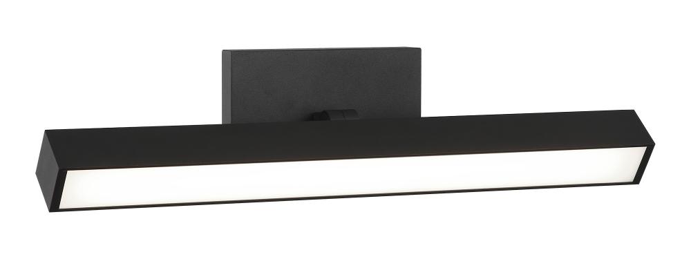 Parallel Matte Black Wall Sconce