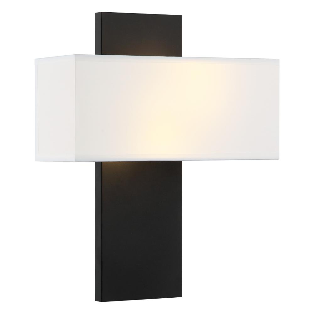 Stafford Matte Black Wall Sconce
