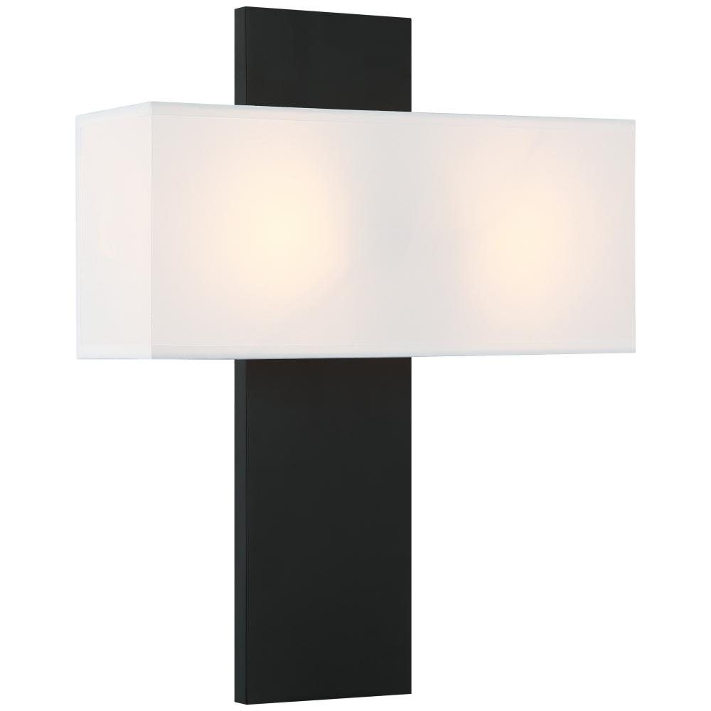 Stafford Matte Black Wall Sconce