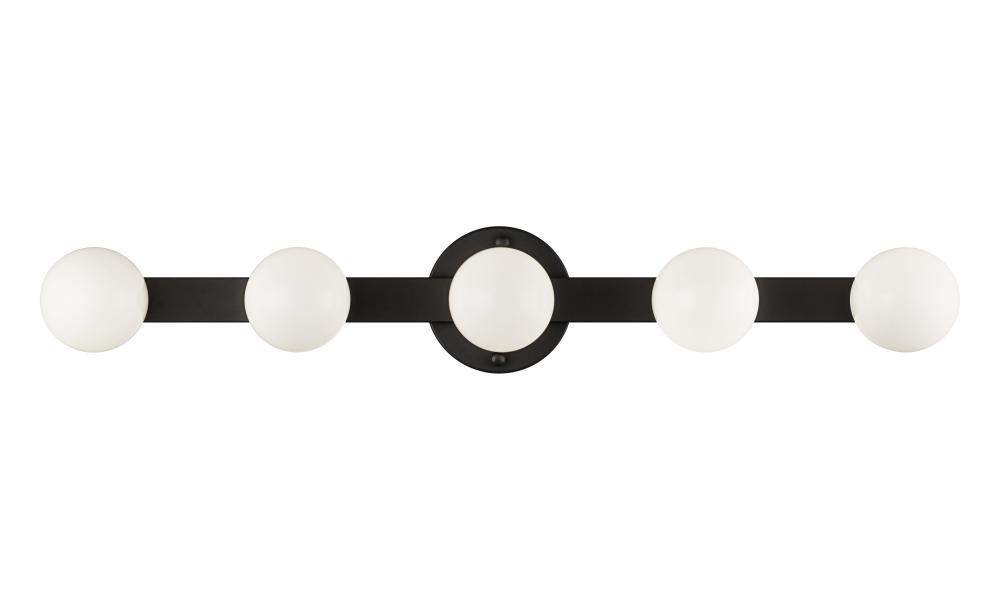 Pizzazz Matte Black Wall Sconce
