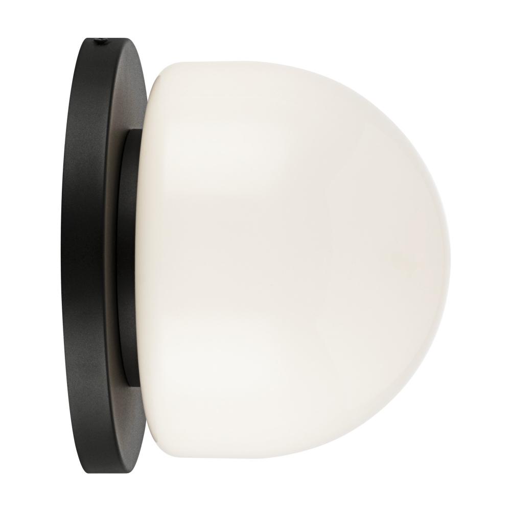 Pizzazz Matte Black Wall Sconce