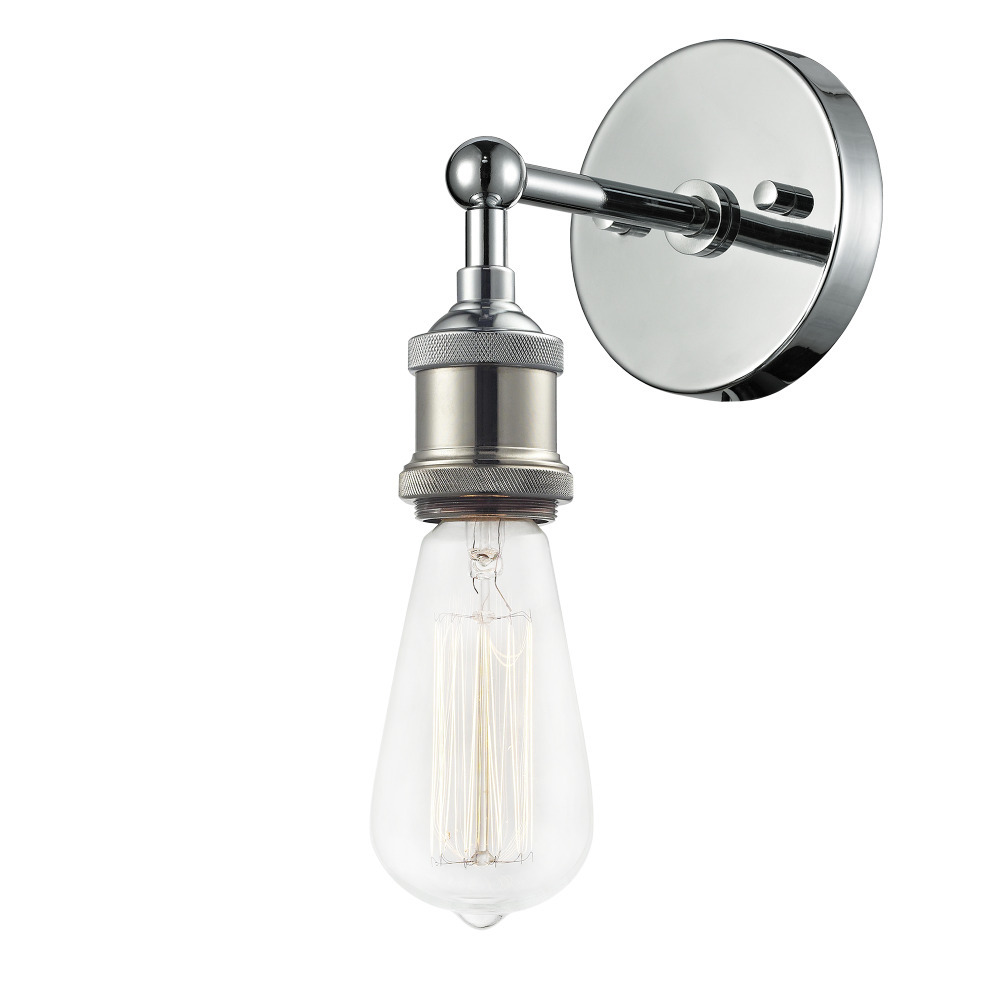 Bulstrode's Workshop Chrome Wall Sconce
