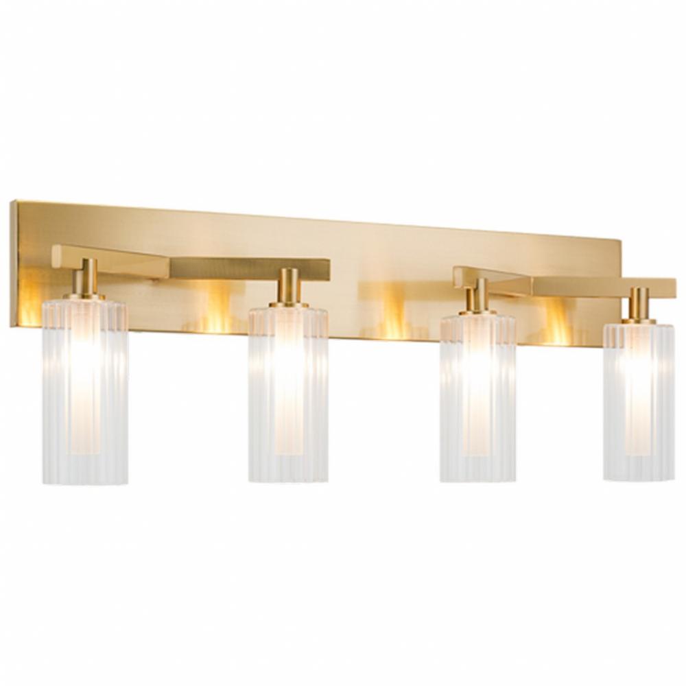 Kristof Aged Gold Brass Wall Sconce